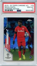 2019-20 Topps Chrome Sapphire Edition UEFA Champions League Soccer Cards Checklist and Odds 24