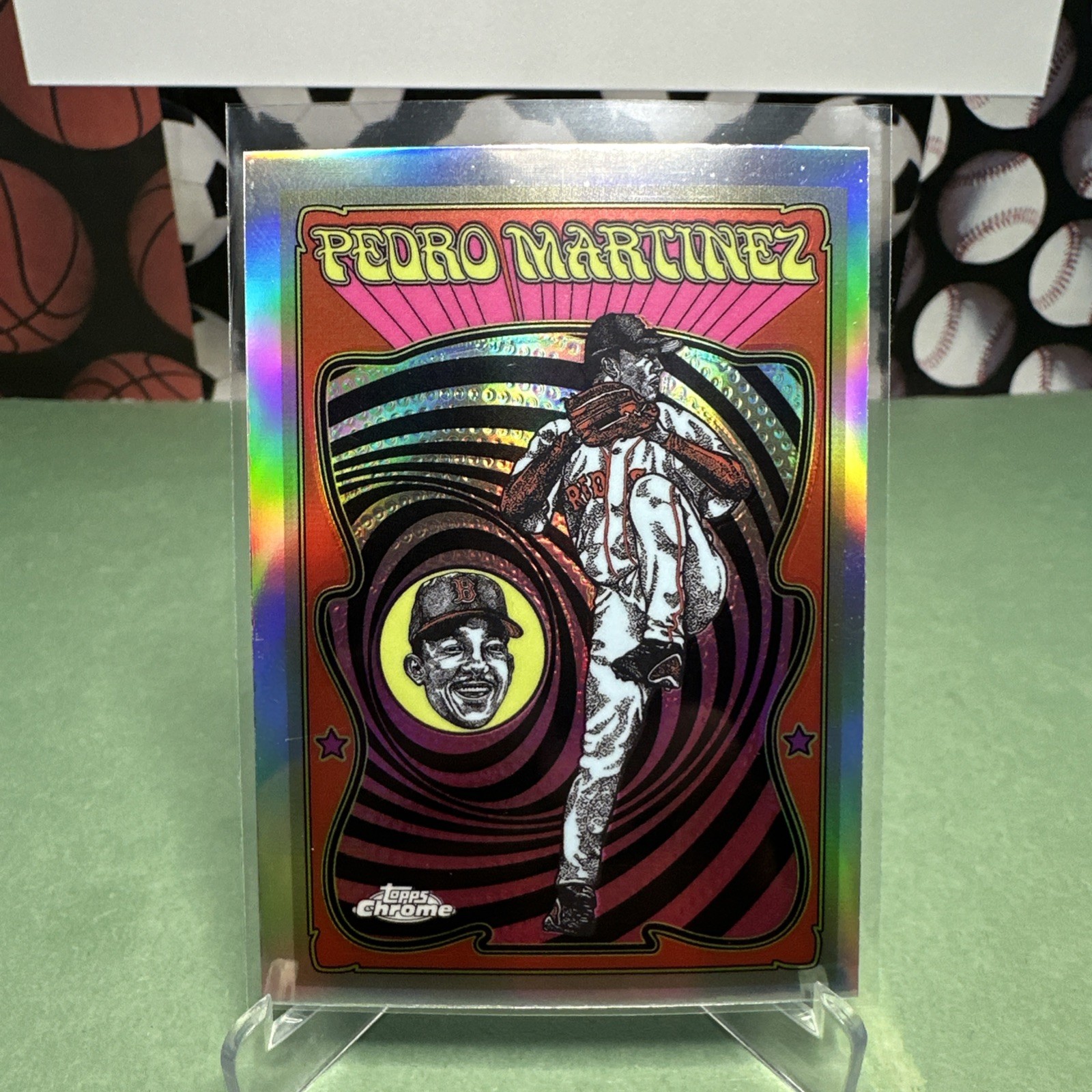 2025 TOPPS CHROME ULTRA VIOLET ALL STARS PEDRO MARTINEZ UV-15 SSP CASE HIT