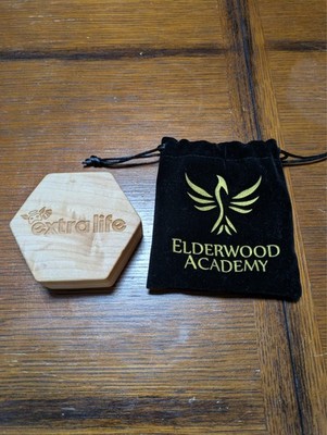 Elderwood Academy Extra Life Dice Box With Pouch (Brand New)