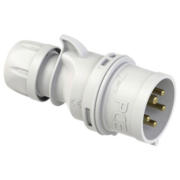 PC Electric 025-1 Shark CEE Plug 32A 5-Pin 1Piece IP44/IP54 1h - Image 2