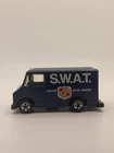 Vintage 1979 Hot Wheels Scene Machines S.W.A.T. Van Dark Blue Enamel Hong Kong
