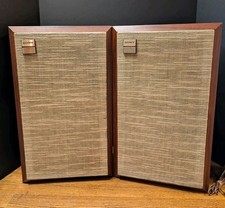 Sony SS-220 40W Speaker Set Rare Mid Century Working