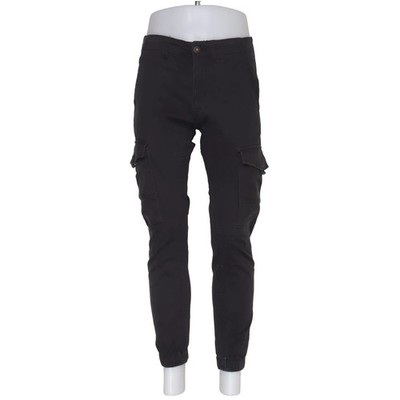 Jack & Jones, Cargohose, Größe: 30, Schwarz, Baumwolle/Elasthan, Einfarbig #Fs9