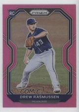 2021 Panini Prizm Tier II Pink Prizm Drew Rasmussen #197 6ks