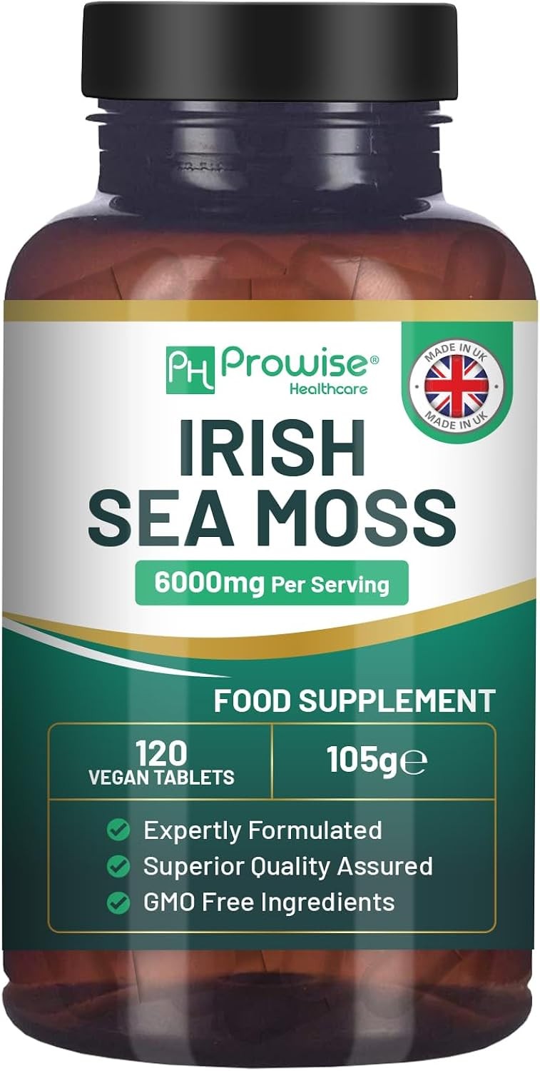 Irish Sea Moss Tablets High Strength 6000mg – 120 Vegan Tablets UK Made - Image 7