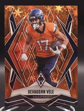 2025 Panini Phoenix - Devaughn Vele #14 Orange Winter 96/99