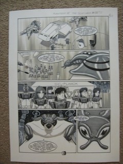 Original Comic Art / Robotech II the Sentinels Book 4 Issue #5 page 11