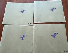 LOT OF Original animation production cel of chomper The Land Before Time cell