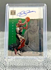 2023-24 Panini Impeccable Ray Allen #II-RAY Immortal Ink Auto /49 Supersonics