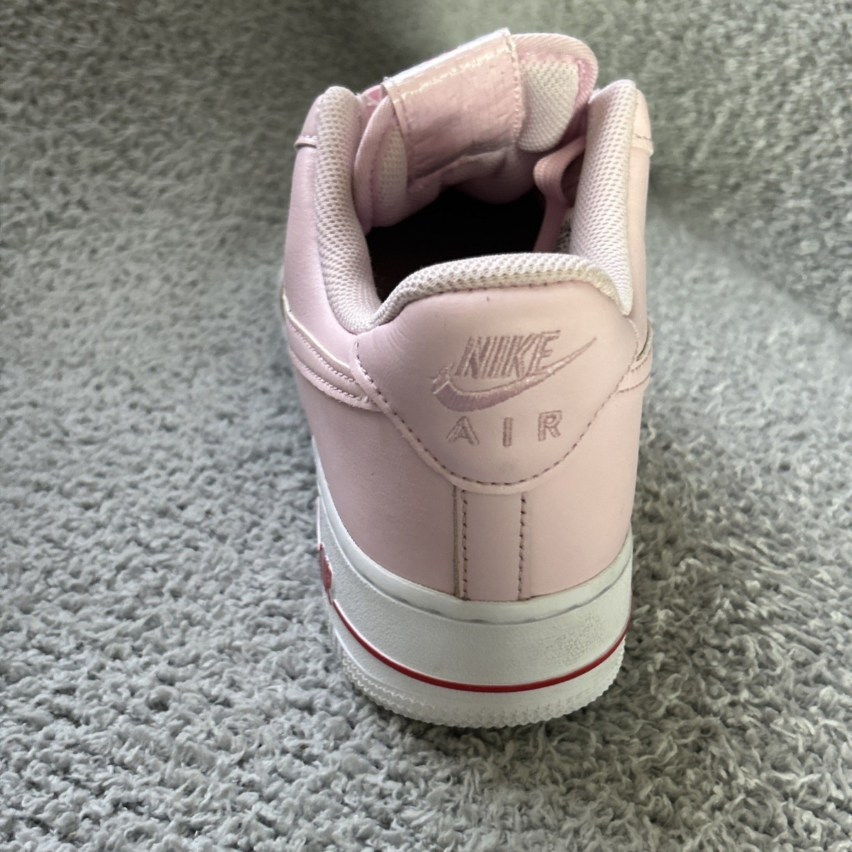 Nike Men\'s Sz 9 Air Force 1 \'07 LX Pink Foam White Low Top Sneakers CU6312 600 NIKE Air Force 1  main image 2