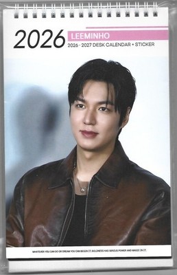 Lee Min Ho Photo Calendar 2026 & 2027 K-Actor  2025.12-1