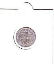 Niederlande Coin  25 cent 1928-640er Silber-3,75Gr.-18mm.  Foto's!