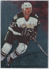 1998-99 Be A Player GUY CARBONNEAU Dallas Stars Autograph #39