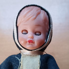 Vintage German Amish Hard Plastic Doll with Sleepy Pretty Blue Eyes — photo 3