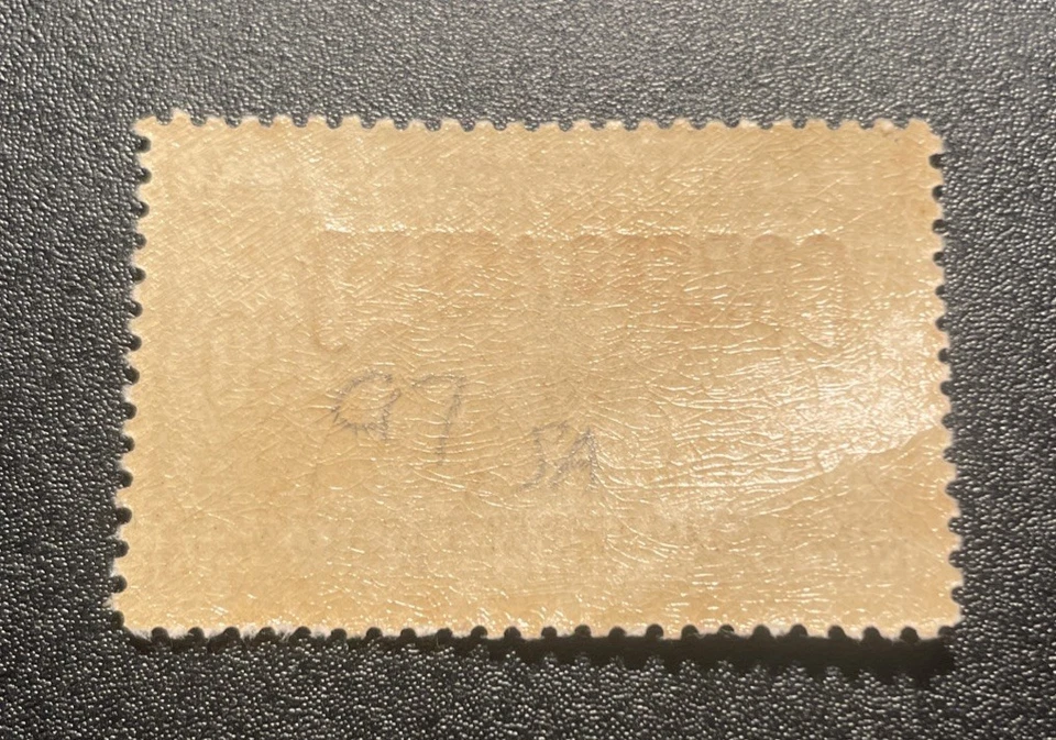 Sello de correo aéreo de Panamá, 1934 Scott # C-17 M LHG OG Foto 3 de 4