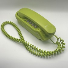 Sony Slim-Line Corded Telephone IT-B3 Lime Green Rare Color -Untested