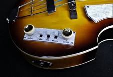 Hofner Ignition Beatle Violin Bass Pearloid Control Plate White Switches Teacups Hofner Ignition Beatle Violin Bass Pearloid Control Plate White Switches Teacups