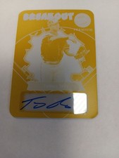 2024 Leaf Press Pass Premium Tommy Troy yellow 1/1 printing plate auto