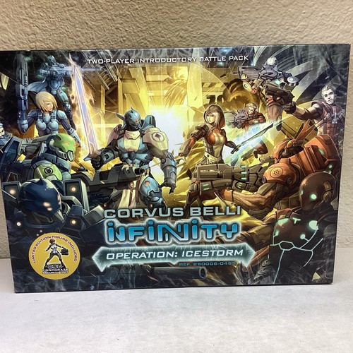 Corvus Belli Infinity- OPERATION ICESTORM Sealed box w/ exclusive mini MS6711 - Picture 1 of 6
