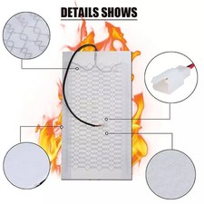 Sitzheizung Heizmatten Nachrüstsatz Matte Pads Auto Universal Carbon KFZ PKW -4X