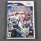 Super Smash Bros Brawl Nintendo Wii Game & Case Tested