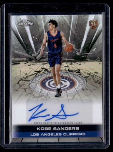 2025 Topps Chrome Kobe Sanders Refractors (RAW)