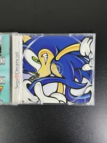 Sonic Adventure - Sega Dreamcast - Complete in Box CIB Tested - 1998