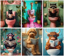 Diamond Art Kits for Adults - 6 Pack Funny Animals Diamond Painting Kits for ...