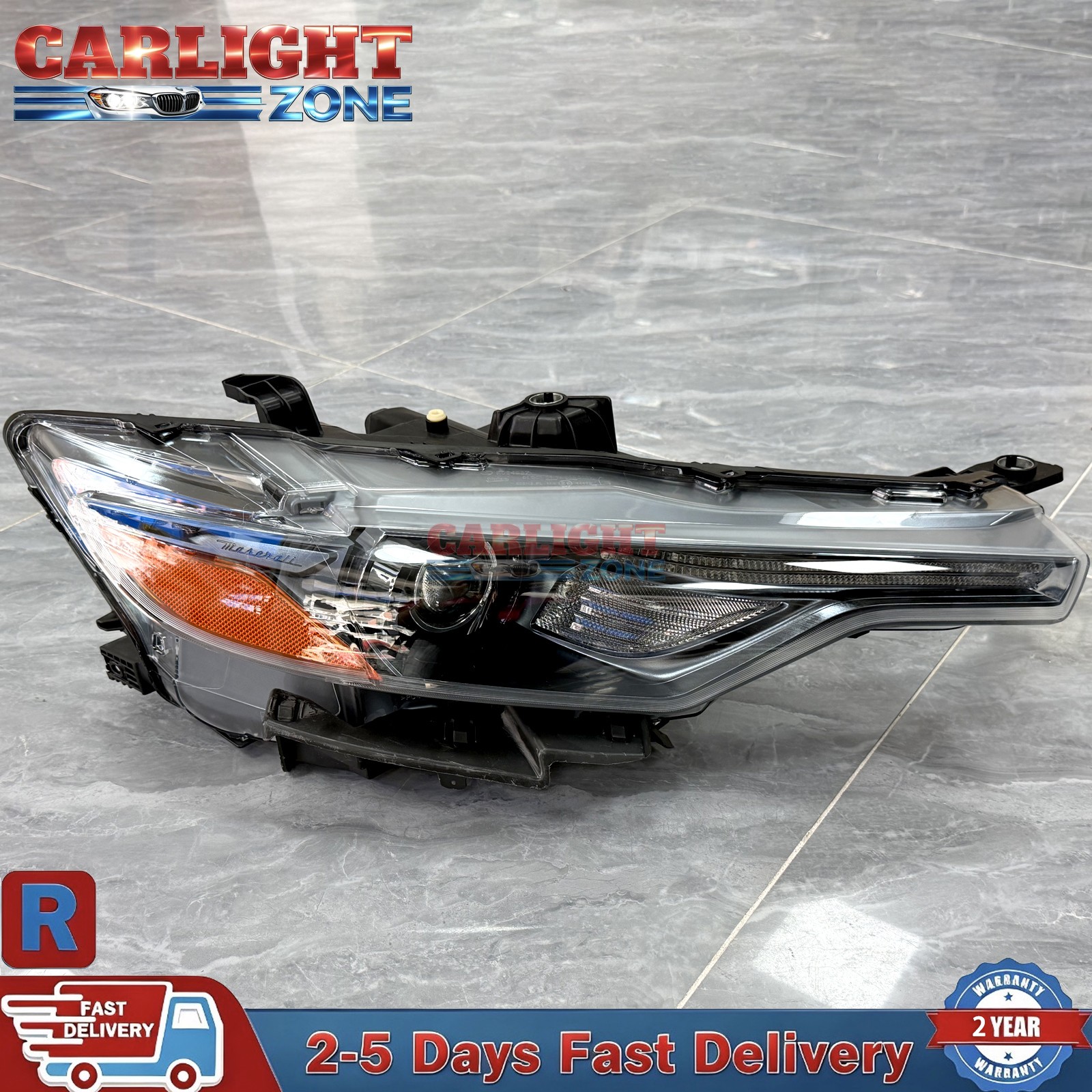 Maserati Levante 2017-2020 Right Lower Headlight P/N 670034640