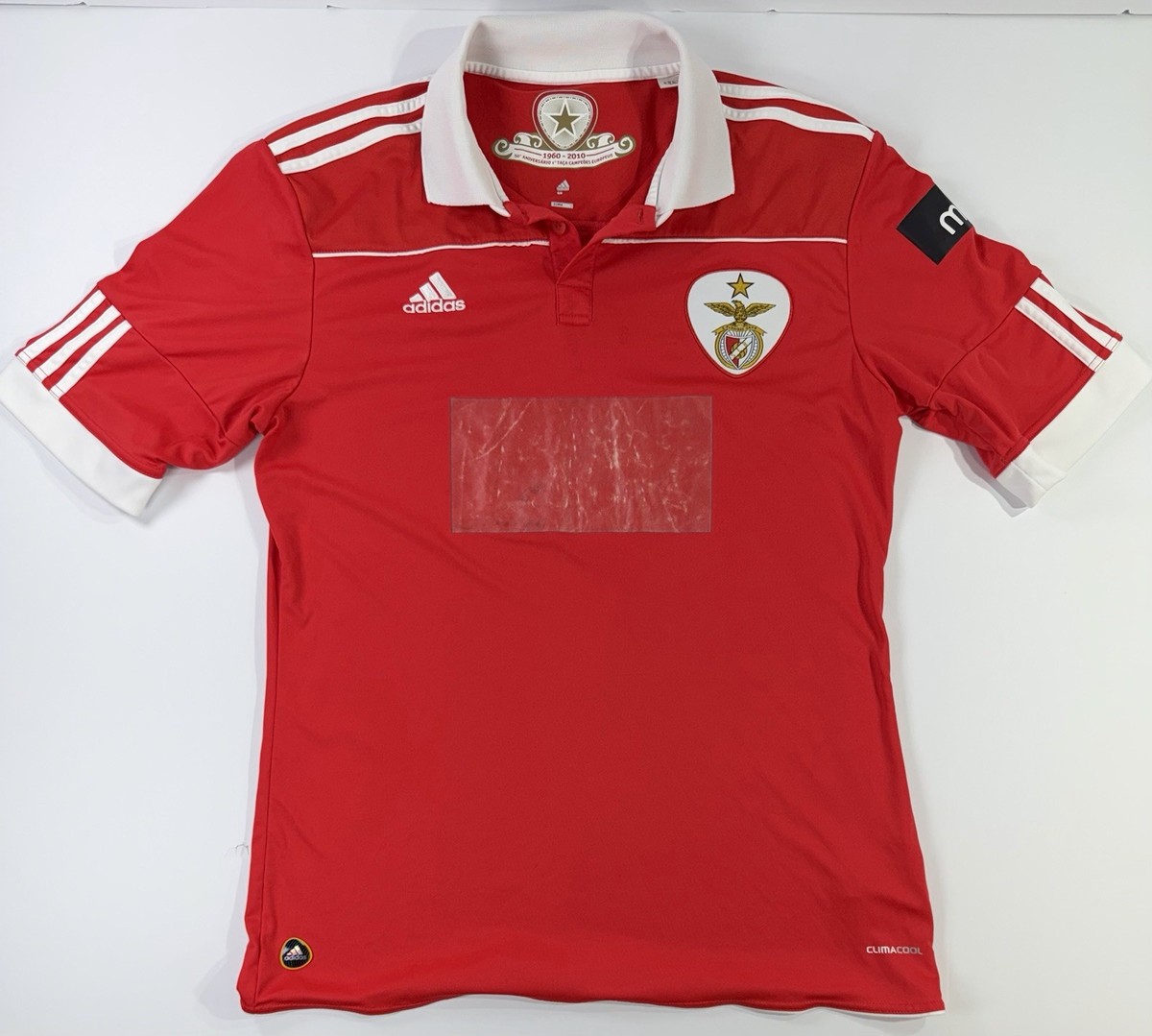 Adidas SL Benfica 2010 Anniversary Soccer Jersey Sagres Mens
