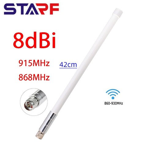 8dBi Antenna Outdoor 915MHz Fibreglass N-Male Antenna Replacement - Photo 4/6