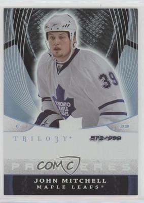2008-09 Upper Deck Trilogy Rookie Premieres 572/999 John Mitchell #106 0y20