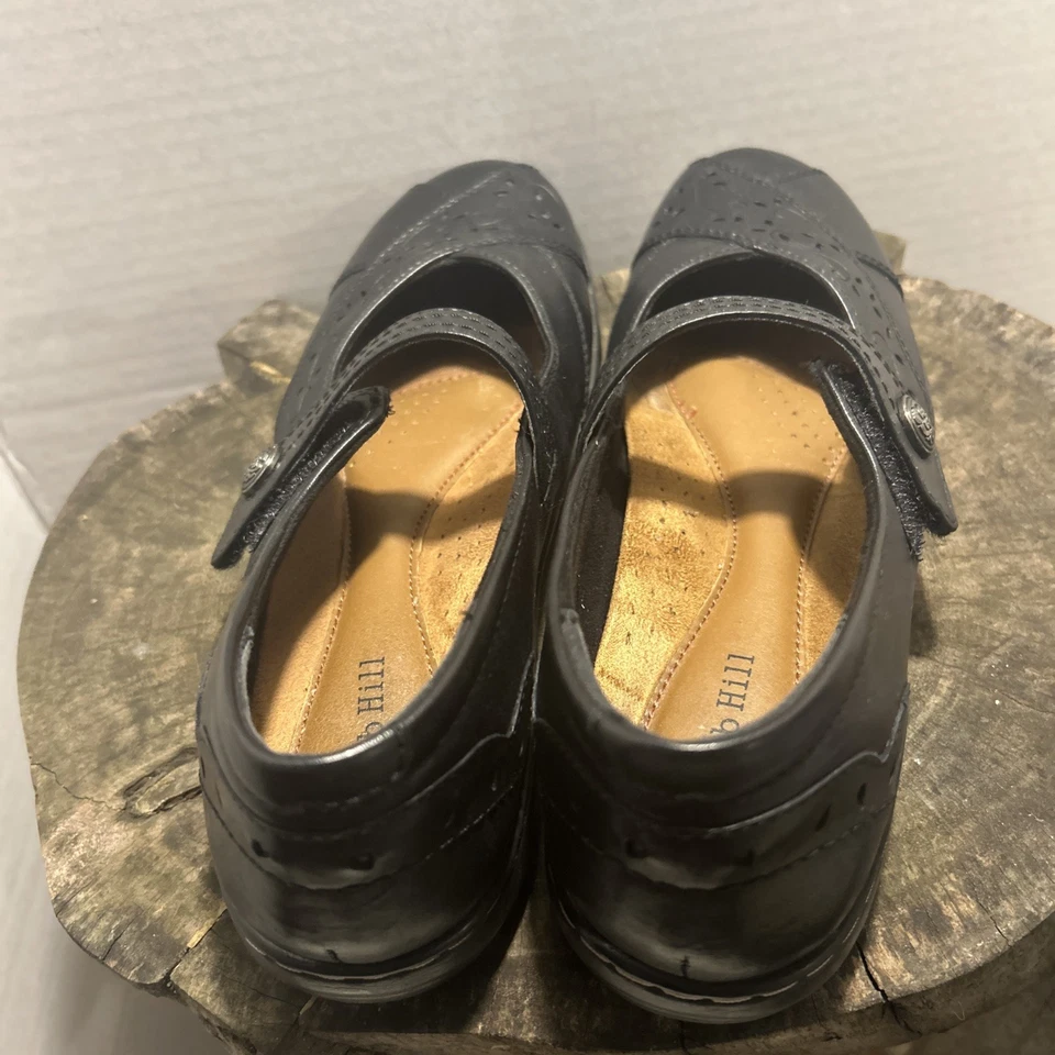 ROCKPORT Colección Mary Jane COBB HILL CUERO NEGRO EX ESTADO Talla 9 Foto 3 de 4