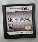 Style Savvy (Nintendo DS, 2009) Cartridge Only Tested Works