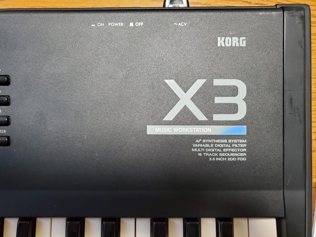 KORG シンセサイザー X3 ジャンク Yahoo!オークション - KORG コルグ X3 MUSIC WORKSTATION