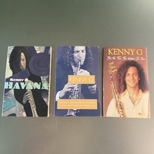 Kenny G 3 Cassette LOT: Havana, What A Wonderful World, This Night Is Over VG 
