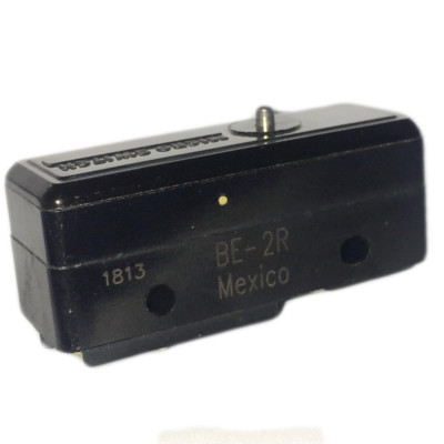 BE-2R Basic Switch, SPDT, 25 Amps at 250 Vac, Pin Plunger Actuator, Solder Termi