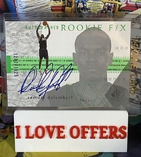 #/1525 2001/02 SP AUTHENTIC SAMUEL DALEMBERT ROOKIE AUTOGRAPH RC C STORE NAME