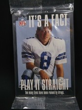 TROY AIKMAN 1994 NFL "It's a Fact" Football Card Dallas Cowboys QTY