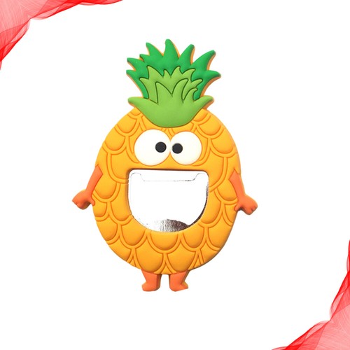 Ananas Korkenzieher Kreativ Flaschenöffner Hawaii Magnet Kühlschrank Aufkleber - Bild 1 von 11