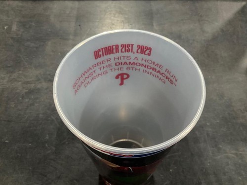 PHILLIES~2024 COPPA SOUVENIR~Schwarber~Strahm~Nola~Wheeler~Suarez~CITY CONNECT SGA - Foto 9 di 21