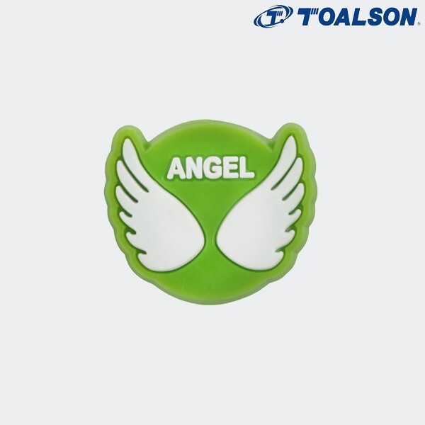 Амортизатор Toalson Angel для теннисной ракетки, поглощающий влажную вибрацию, 1шт Зеленый NWT
