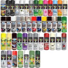 Spray Paint Aerosol Auto Car Primer Matt Gloss Lacquer Wood Metal - 400ml