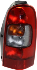 Evan-Fischer Tail Light Assembly Compatible with 1997-2005 Chevrolet Venture Pas