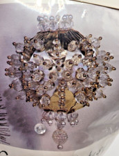 Merri Mac CRYSTAL FANTASY VTG Holiday Satin Sequin Bead Christmas Ornament Kit