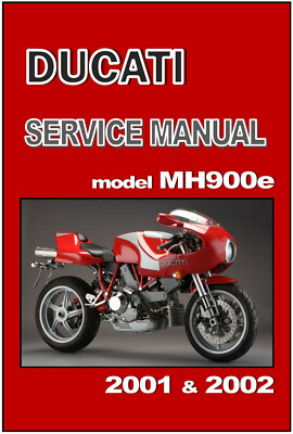 DUCATI Workshop Manual MH900e 2001 2002 Maintenance Service