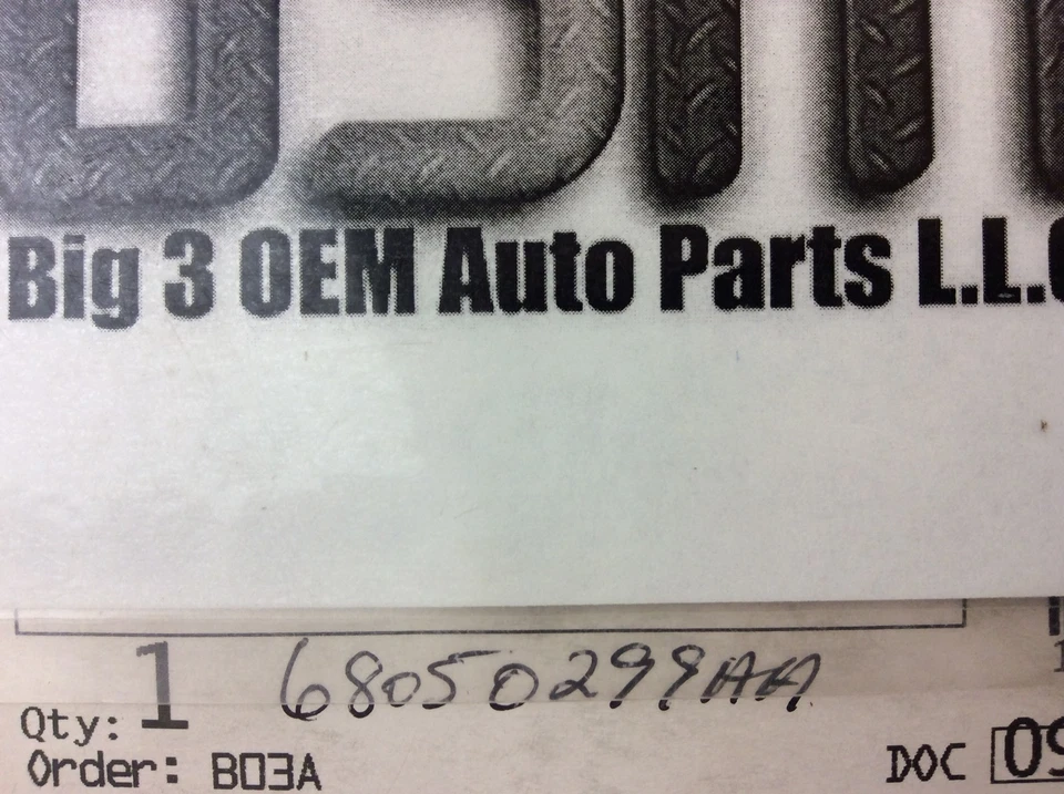 Dodge Ram 2009-2019 lado del conductor eléctrico térmico plegable espejo retrovisor vidrio nuevo OEM Foto 4 de 4