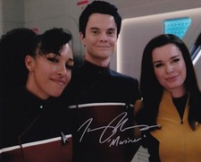 TAWNY NEWSOME signed autograph 20x25cm STAR TREK in person autograph COA