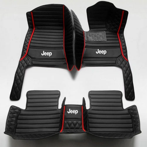 For Jeep Car Floor Mats All Models Grand Cherokee Custom Waterproof Auto Carpets - Picture 7 of 40