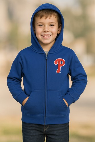 MLB Baseball Youth Boys Full Zip Hoodie Sweatshirt w/Pockets NWT Pick Size/Team - Picture 32 of 34